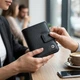 Женский вертикальный кошелек с монетницей из натуральной кожи ST Leather Черный (bg227fash13) - изображение 2