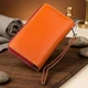 Женский кошелек ST Leather из натуральной кожи большой красного цвета для прав и паспорта (bg184fash41) - изображение 4