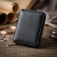 Женское портмоне с монетницей на молнии из натуральной кожи ST Leather Черный (bg194fash88) - изображение 4