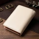 Місткий гаманець молодіжний для жінок з натуральної шкіри ST Leather Білий горизонтальний з магнітною застібкою (bg225fash00) - зображення 4
