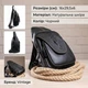 Сумка слинг через плечо мужская из натуральная кожи Vintage leather-14760 Черная - изображение 19