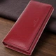 Элегантный кошелек у два сложения из натуральной кожи ST Leather bg230fash65 Бордовый - изображение 1