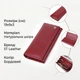 Вместительный женский кошелек из натуральной кожи ST Leather 23089 Бордовый - изображение 2