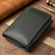 Маленький гаманець зручного формату із натуральної шкіри ST Leather bg230fash76 Зелений - зображення 4