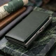 Місткий жіночий гаманець на магнітах із натуральної шкіри ST Leather bg231fash15 Зелений - зображення 4