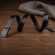 Ремень мужской из натуральной кожи Vintage leather-20302 115 см Черный - изображение 11
