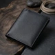 Зручний жіночий гаманець із монетницею із натуральної шкіри ST Leather 22711 Чорний - зображення 4