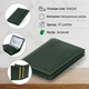 Визитница-книжка ST Leather из натуральной кожи вертикальная зеленая для карт (bg192fash15) - изображение 3