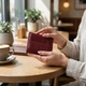 Женский маленький кошелек с монетницей из натуральной кожи ST Leather Бордовый (bg225fash44) - изображение 2