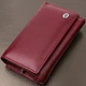 Женский кошелек с монетницей из натуральной кожи ST Leather бордового цвета в три сложения (bg194fash70) - изображение 1