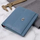 Стильный женский кошелек среднего размера из натуральной кожи ST Leather 19497 Бирюзовый - изображение 1