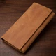 Портмоне мужское кожаное для карточек Vintage leather-14295 Рыжее - изображение 12