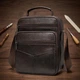 Сумка планшет через плечо мужская из натуральная кожи Vintage leather-14991 Коричневая - изображение 15