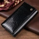 Жіночий горизонтальний гаманець ST Leather із натуральної шкіри з монетницею великий розмір (bg194fash03) - зображення 1