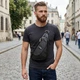 Чоловіча сумка Vintage з натуральної шкіри у міському стилі вертикального формату (bg206fash96) - зображення 2