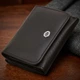 Кошелек для женщин горизонтального формату из натуральной кожи ST Leather 22722 Черный - изображение 1