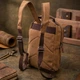 Сумка слинг через плечо мужская Vintage leather-21257 Коричневая - изображение 14