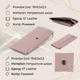 Женский горизонтальный тонкий кошелек из натуральной кожи ST Leather Лиловый для карт (bg193fash27) - изображение 2