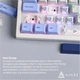 Клавіатура Ajazz AK650 Sea Salt Switch White (AK650-SS-BWB) - зображення 3