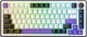 Клавиатура HATOR Hellyberry HK75 wireless White-Violet - изображение 1