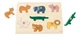 Puzzle drewniane Trixie Baby ze zwierzątkami 7 elementów (5400858362803) - obraz 2