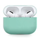 Чехол силиконовый для AirPods Pro 2 защита от ударов пыли легкий удобный Mint Green - изображение 1