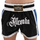 Шорты для тайского бокса и кикбоксинга черные Pride Muay Thai 515 размер M (46-48) - изображение 1