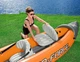 Каяк надувной двухместный, байдарка Bestway Lite-Rapid X2 грузоподъемность 160 кг, 321 x 88 x 42 см, 2 весла и насос (65077) - изображение 4