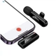 Петличный беспроводной микрофон HOCO L20 Lightning Black для iPhone - изображение 8