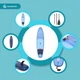 Надувная SUP доска для плавания SUP AQUASTIC Taupo 10'8" 325 см сап с веслом и ручным насосом - изображение 13