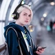 Беспроводные детские Bluetooth наушники с ушками и подсветкой Cat-23M Черный - изображение 3