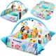 Игровой коврик LEAN Toys 5в1 с шариками в подарок / Развивающий коврик для детей X-647 - изображение 2