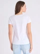 Футболка бавовняна жіноча U.S. Polo Assn 216607-1H00A (White) L Біла (786662230787) - зображення 2