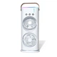Портативный вентилятор с увлажнителем Mini-Fan FS-04 LED RGB Type-C аккумулятор автовращение - изображение 4