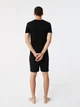 Набор нательных футболок мужских Lacoste 152996268 S 3 шт Черный (1159864837) - изображение 3