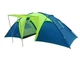 Палатка 6ти местная двухслойная для туризма Green Camp 1002 - изображение 7