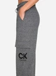 Спортивные штаны на флисе женские Calvin Klein 382225038 L Серые (1159864779) - изображение 6