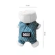 Комбинезон с капюшоном для собак Lesko Moo 2410SXMJ0172 Blue XS тедди с петлей для поводка - изображение 4
