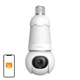 Лампа та поворотна зовнішня камера WiFi 2в1 Imou Bulb Cam 5MP E27 (IPC-S6DP-5M0WEB-E27) - зображення 1