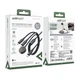 Кабель 3в1 Acefast C6-11 USB-C - 2x USB-C / Qi 480Mb/s 100W 1.2m Black (6974316283799) - изображение 5