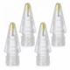 Наконечники Tech-Protect Stylus Tips для Apple Pencil Clear (4 pack) (5906302323968) - изображение 1