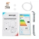 Бойлер Mixxus Flat Wet EWH-09100 2 кВт 100л мокрый ТЭН, универсальный, белый (WH0596) - изображение 5