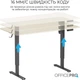 Компьютерный игровой стол OfficePro ODE1470LWB Light Wood/Black [167773] - изображение 9