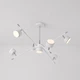 Люстра потолочная LUMINARIA MARY 7xGX53 WHITE/CHROME 220V IP20 - изображение 2