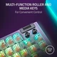 Клавіатура механічна Razer BlackWidow V4 75% RGB 83key Mechanical Tactile Switch GEN-3, USB-A, EN, Phantom White Ed. (RZ03-05003500-R3M1) - зображення 5