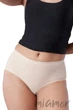 Трусики бесшовные с высокой посадкой Julimex Simple Maxi XXL Бежевый - изображение 1