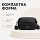 Сумка мужская через плечо Graham Crossbody черная - изображение 4