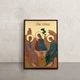 Икона Свята Трійця 10 × 14 см - изображение 1