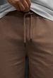 Шорты Мужские Стаф Коричневые Трикотажные С Логотипом Staff Brown Logo XXL (396317) - изображение 3