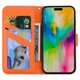Чехол-книжка Animal Wallet для Apple iPhone 17 Pro Frog - изображение 4